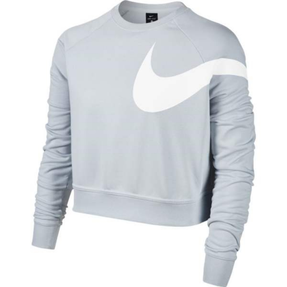 Nike Versa Grey Crop Sweatshirt - Picture 4 of 5